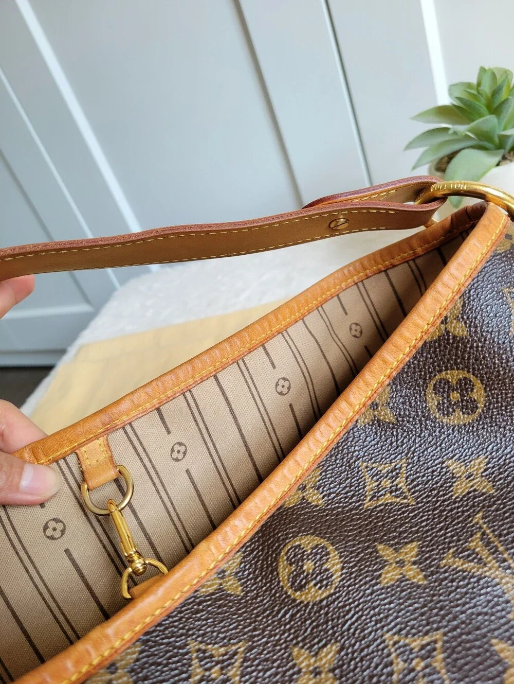 Louis Vuitton DELIGHTFUL PM Hobo Shoulder Bag Monogram